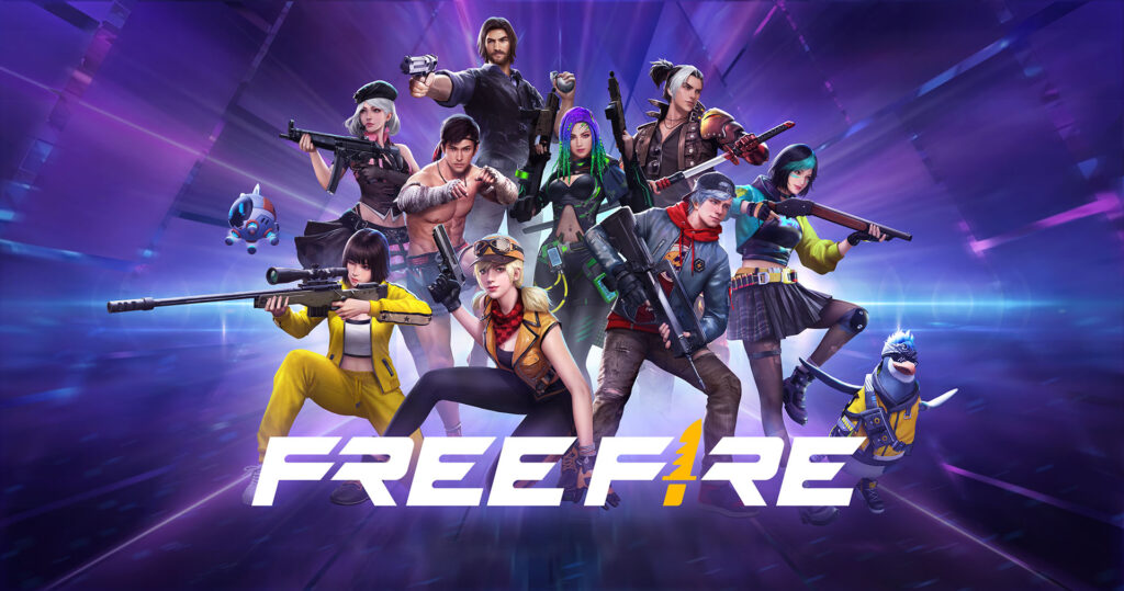 Imagen con códigos Free Fire MAX y recompensas